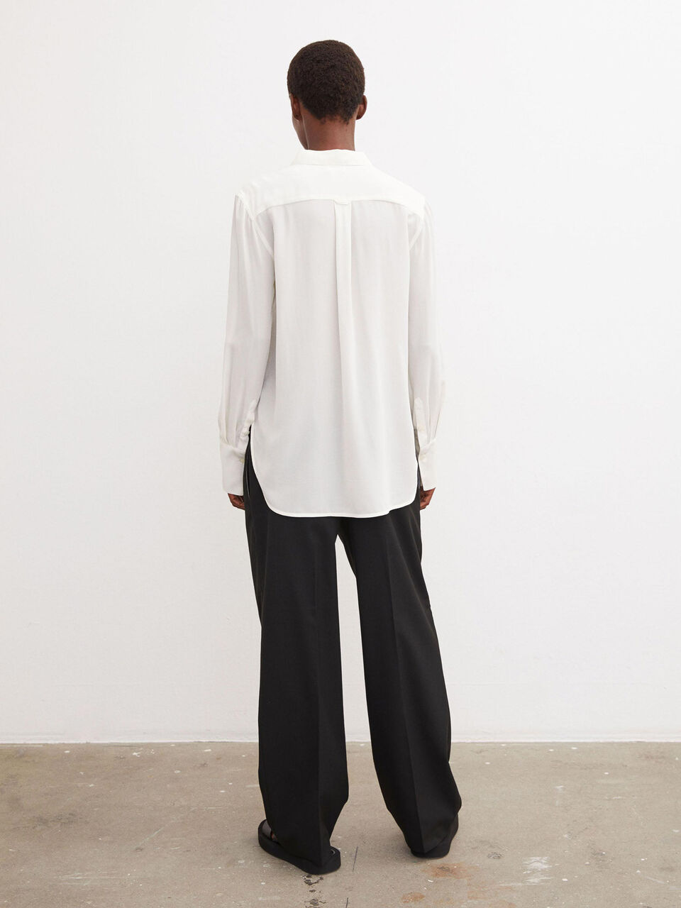 Chemise en soie Calani Chemise en soie Calani