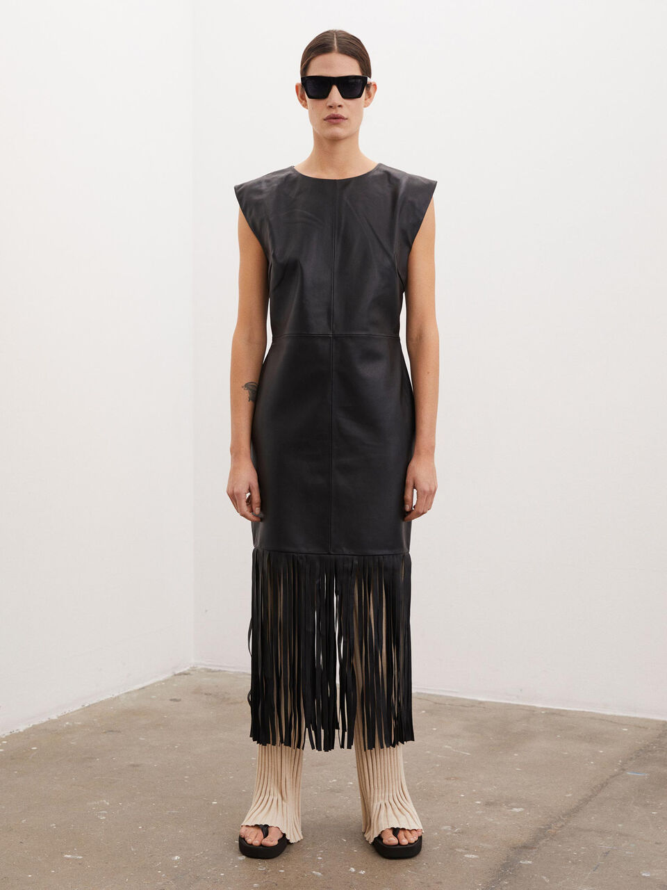 Robe en cuir Mikania Robe en cuir Mikania