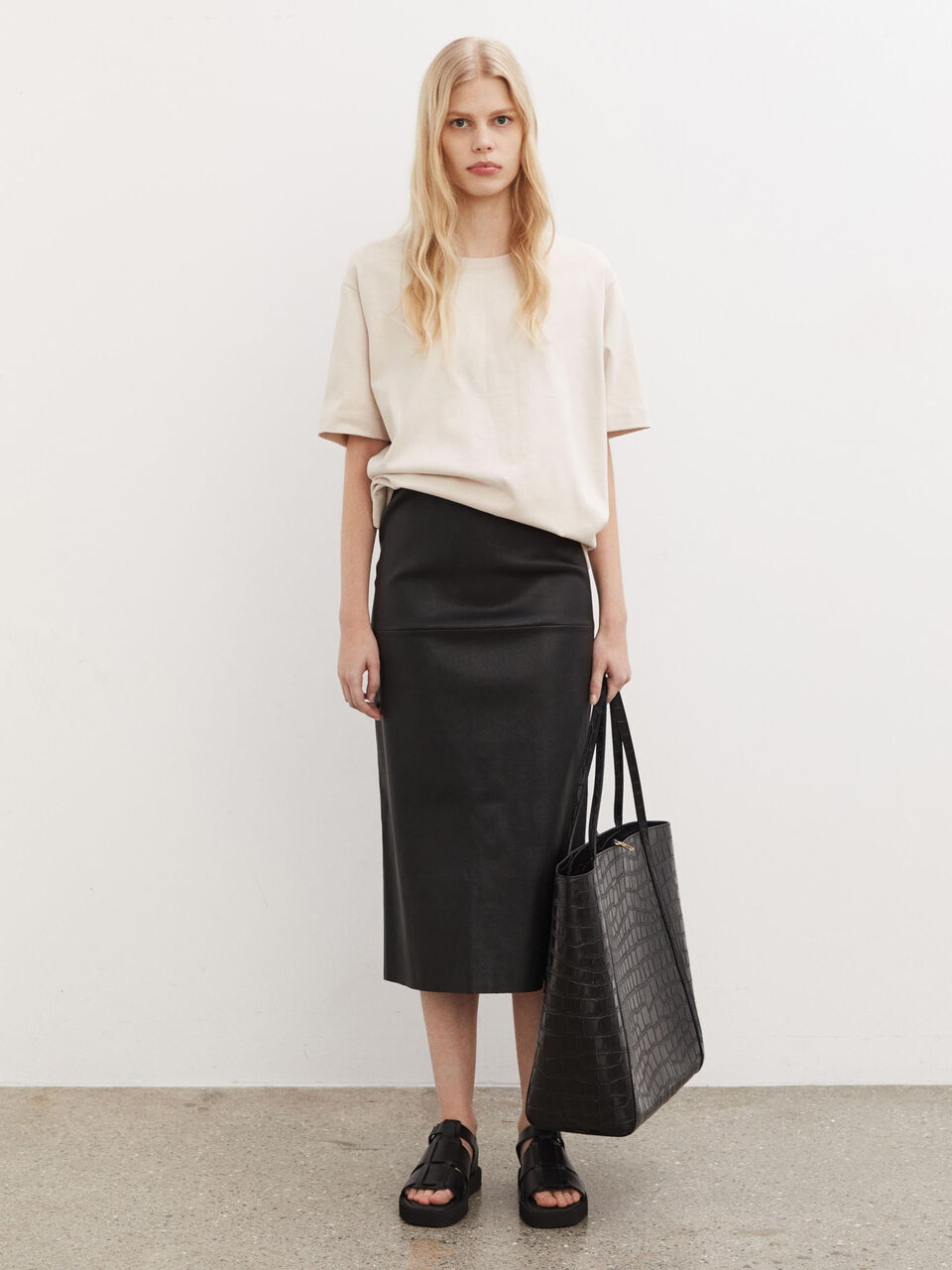 Floridika leather skirt Floridika leather skirt