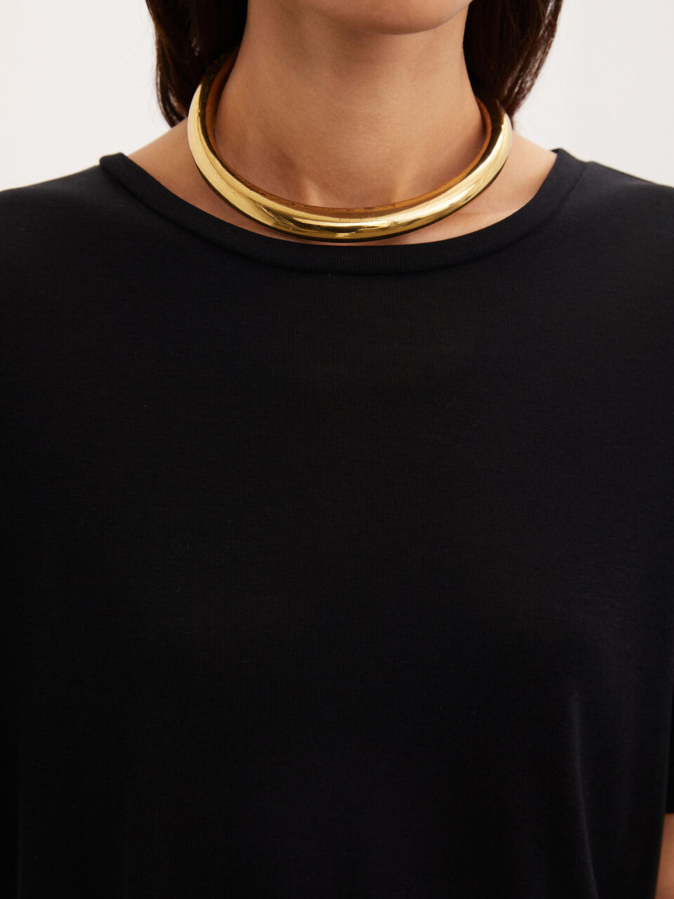 Aleah cotton-blend T-shirt Aleah cotton-blend T-shirt