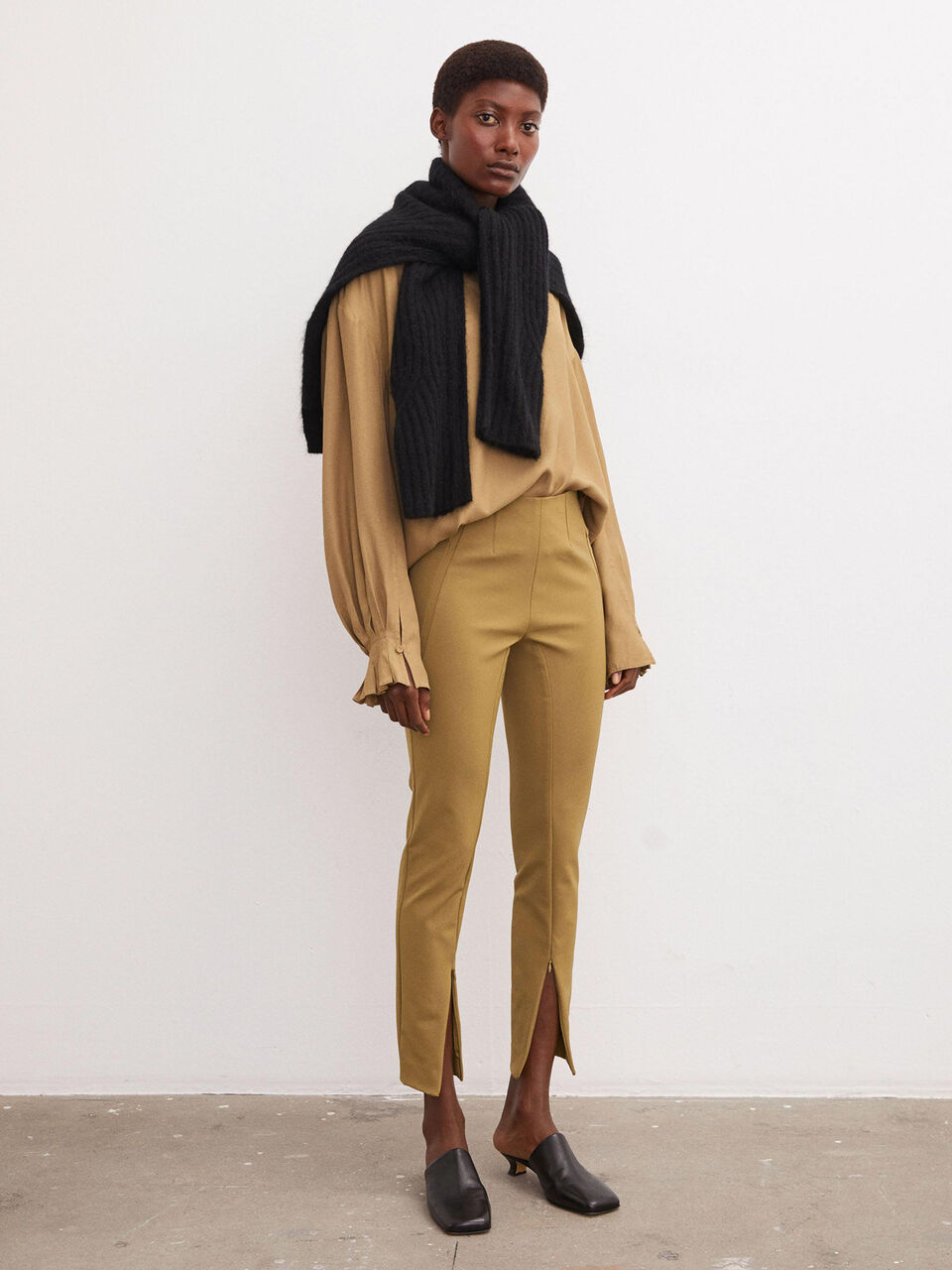 Adanis slim fit trousers Adanis slim fit trousers