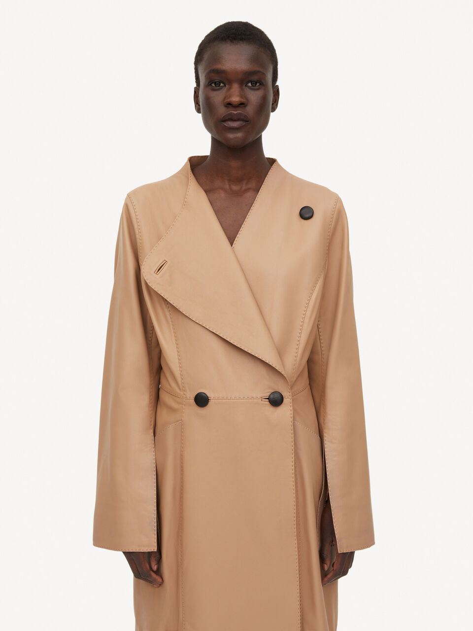 Sirrena leather coat Sirrena leather coat