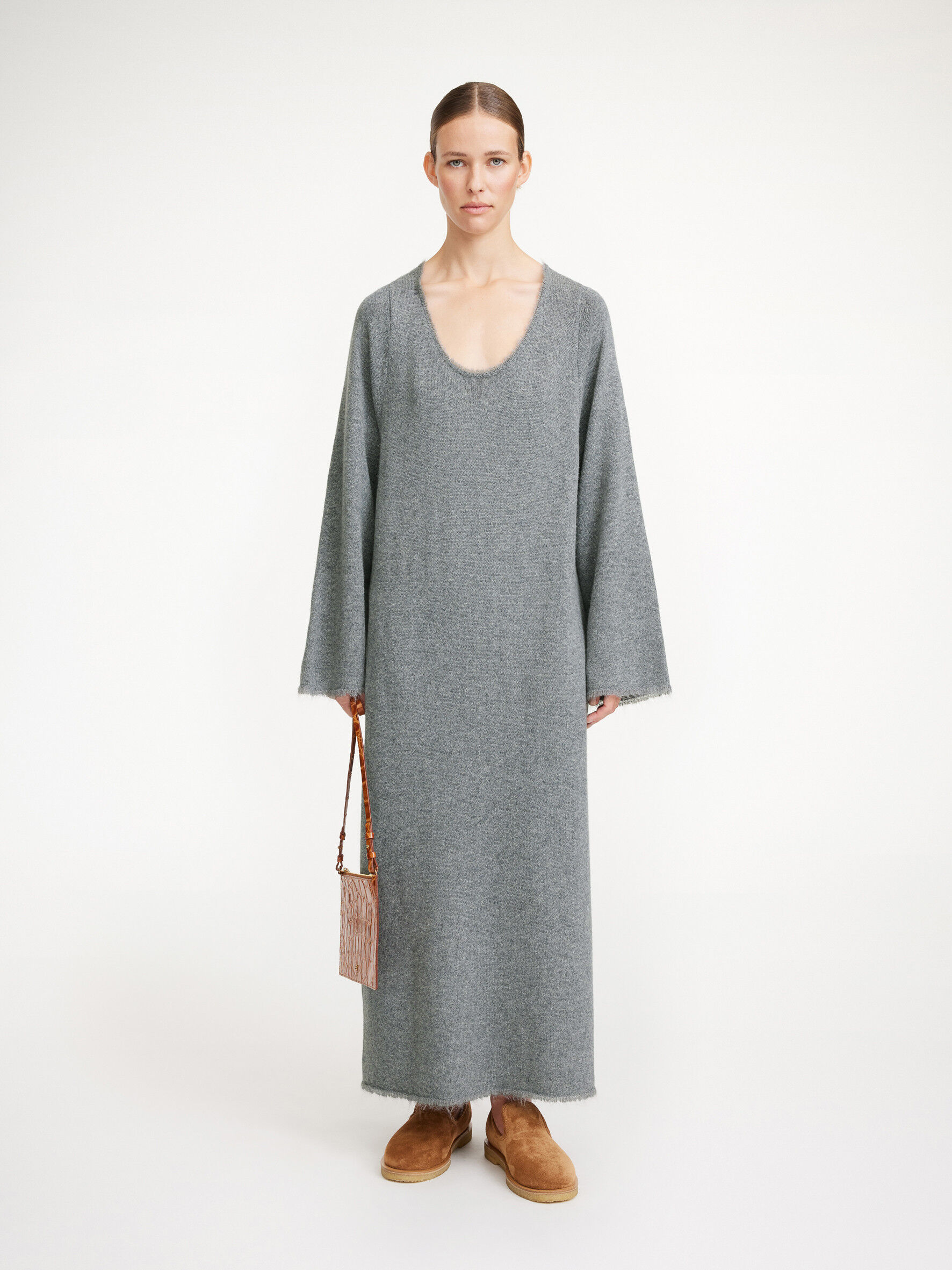 Merino wool sales maxi dress