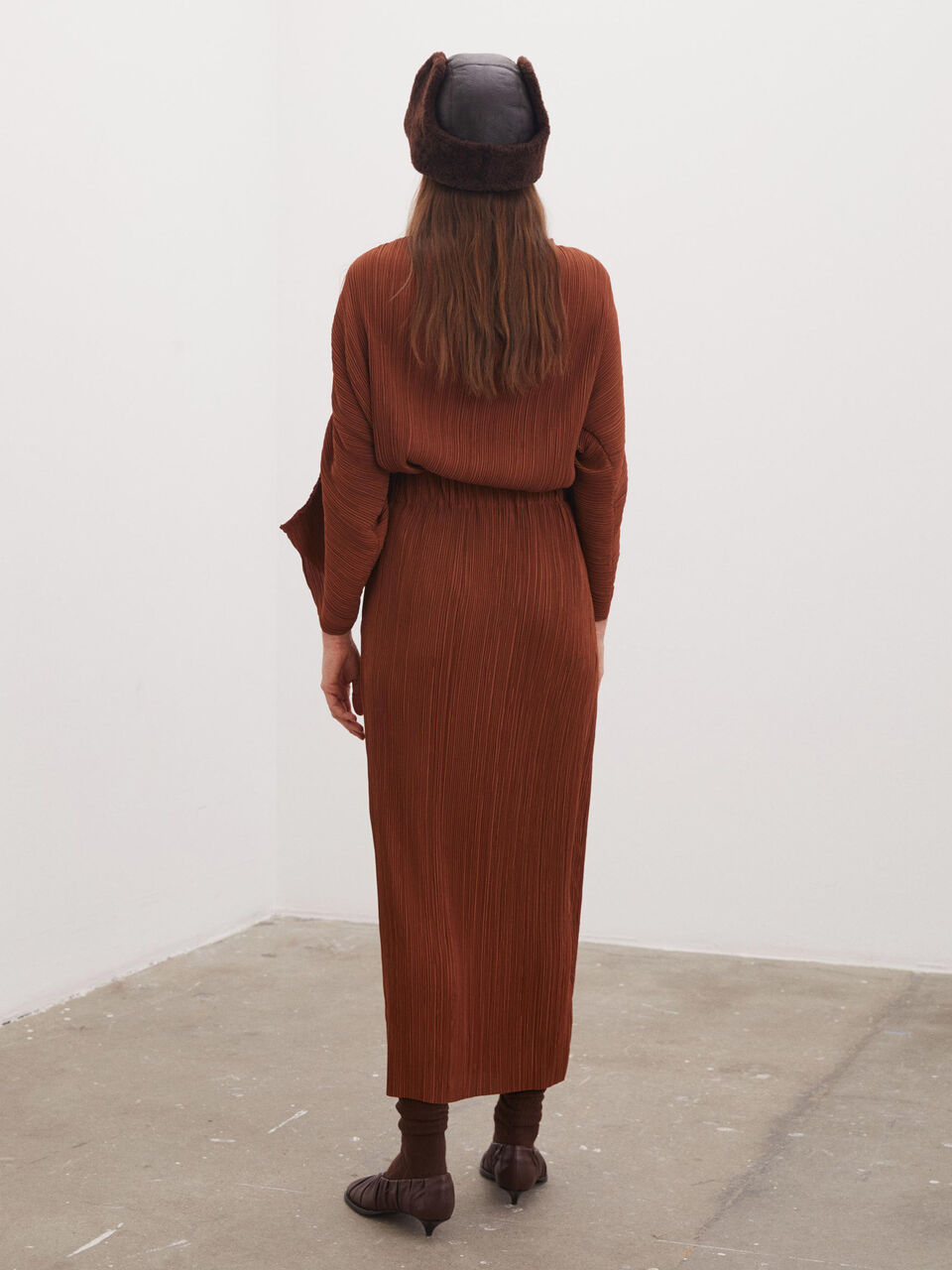 Remano plissé maxi skirt Remano plissé maxi skirt
