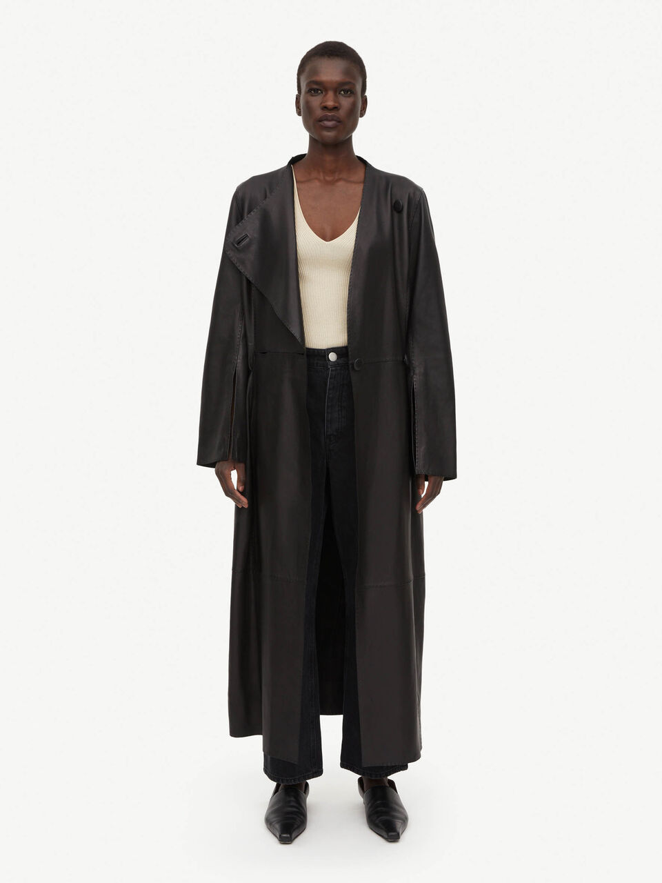 Sirrena leather coat Sirrena leather coat