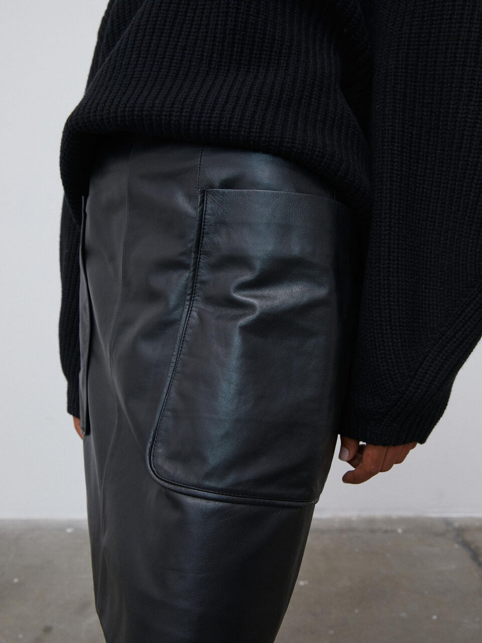 Vestling leather mini skirt Vestling leather mini skirt