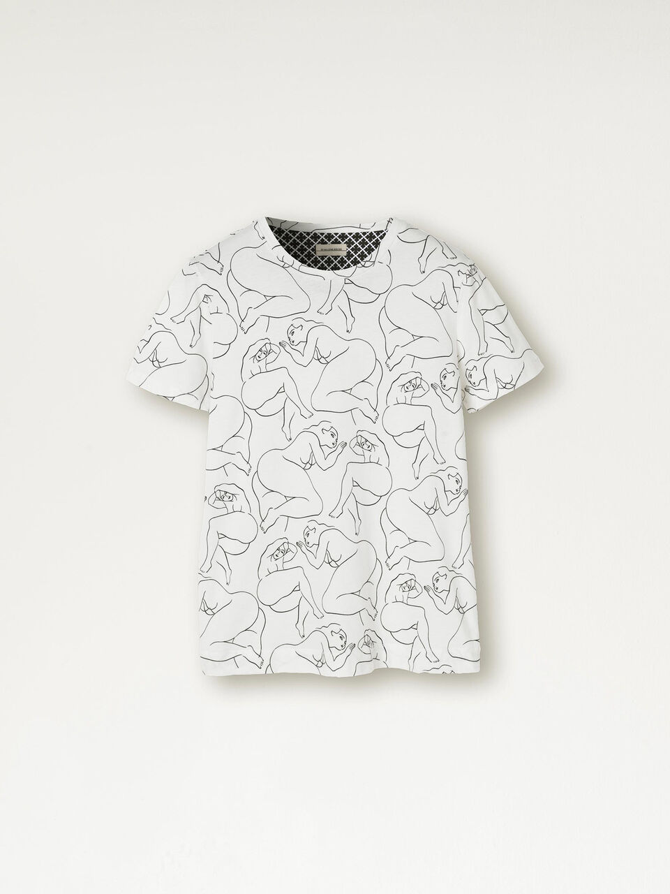 Mønstret T-shirt Mønstret T-shirt