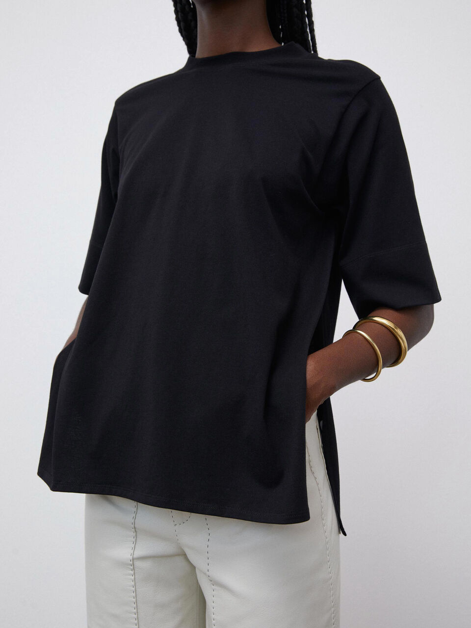 Denami organi cotton t-shirt Denami organi cotton t-shirt