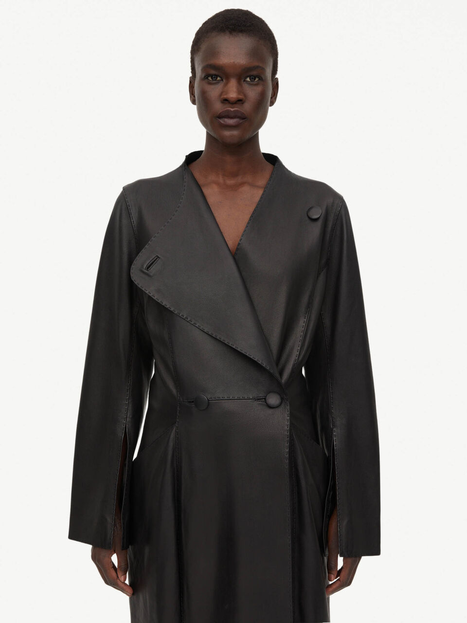 Sirrena leather coat Sirrena leather coat