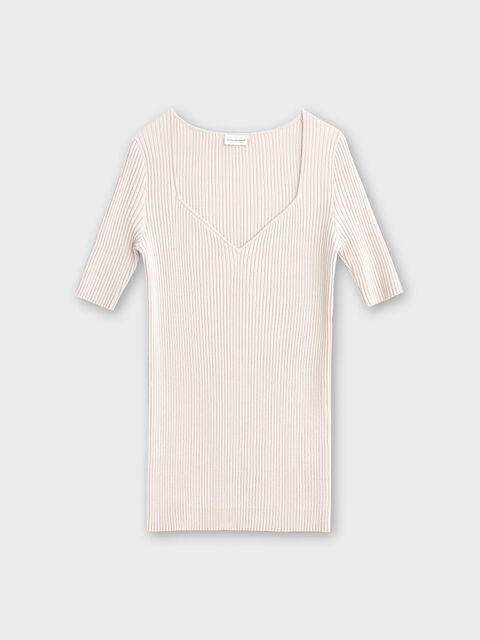 Feddea ribbed-knit sweater