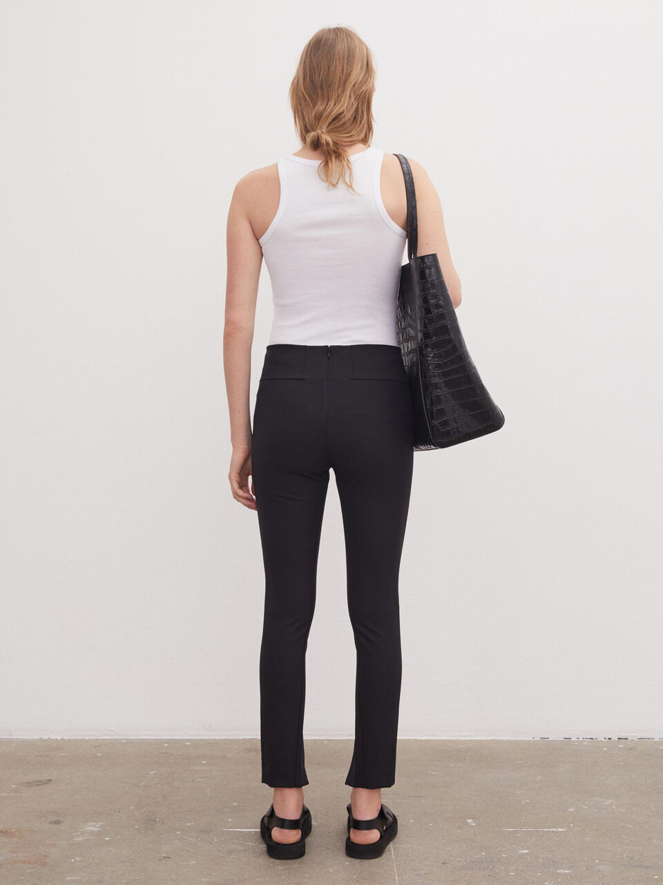 Adanis slim fit trousers Adanis slim fit trousers