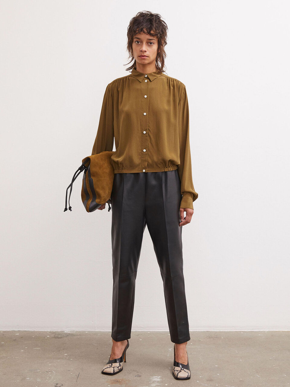 Vincennes cropped shirt Vincennes cropped shirt