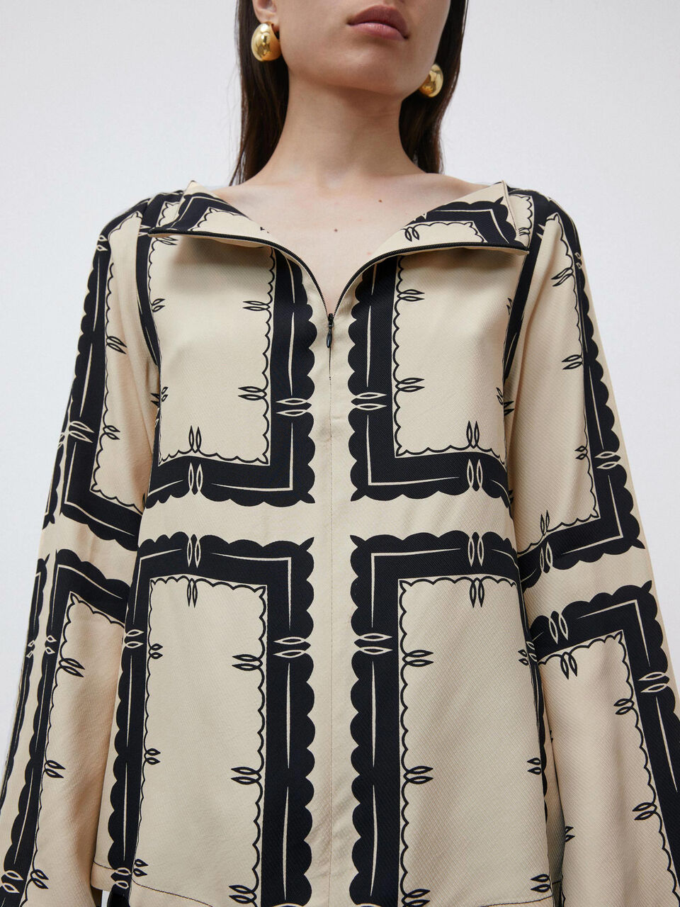 Bajunar printed blouse Bajunar printed blouse