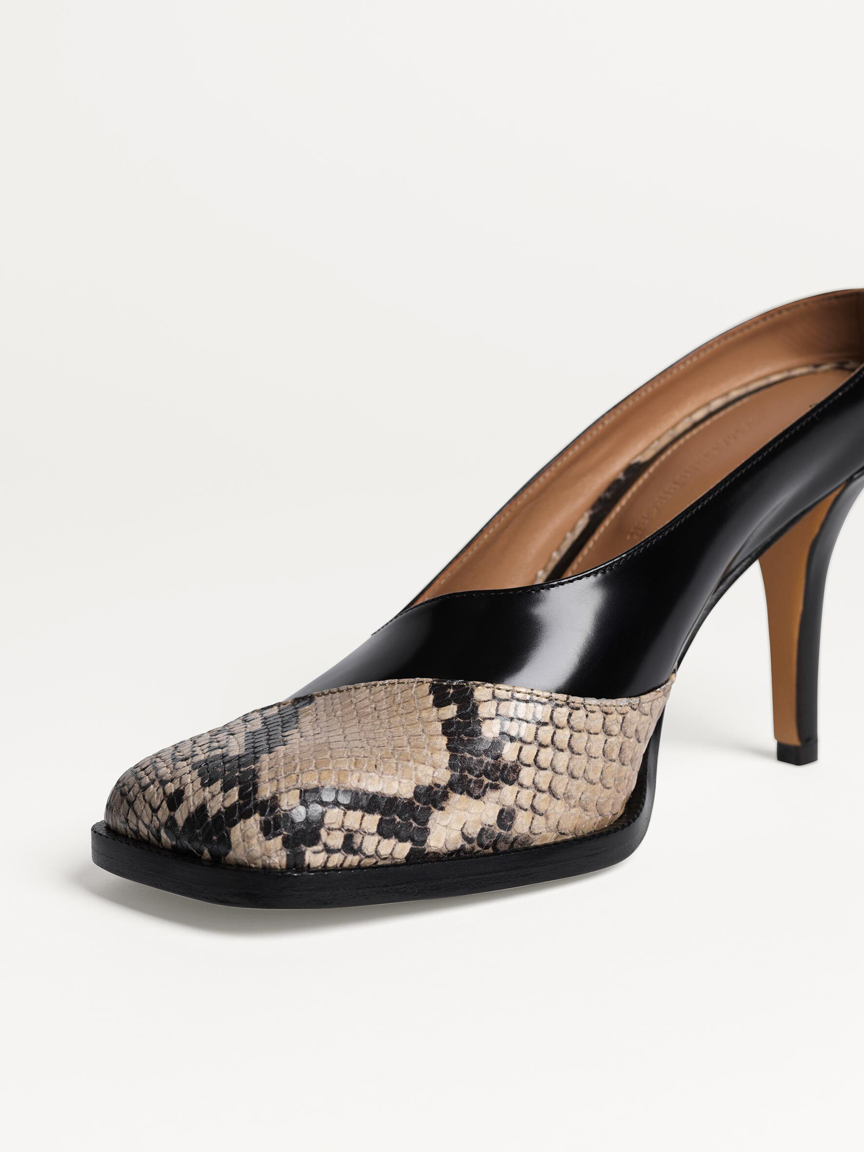 Escarpin sans on sale talon