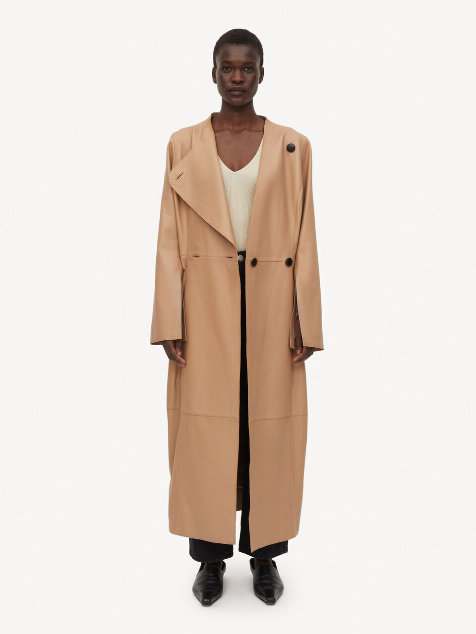 Sirrena leather coat Sirrena leather coat
