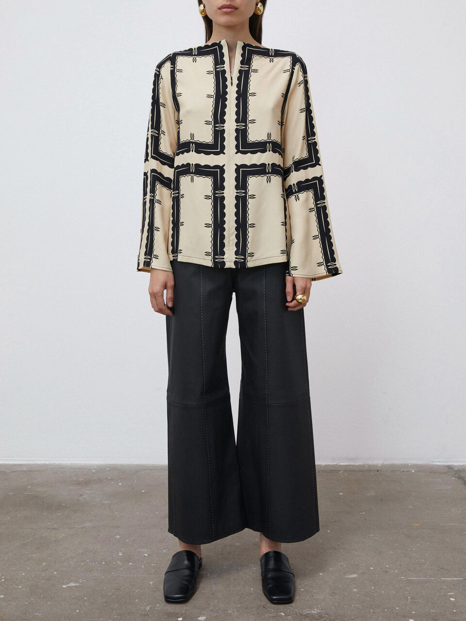 Bajunar printed blouse Bajunar printed blouse