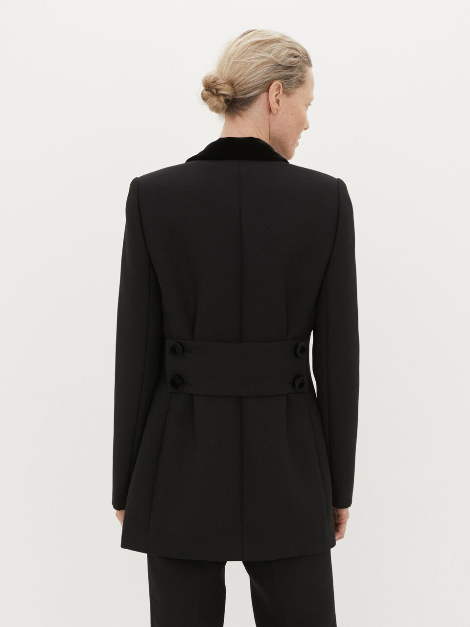 Blazer i twill-uld Blazer i twill-uld