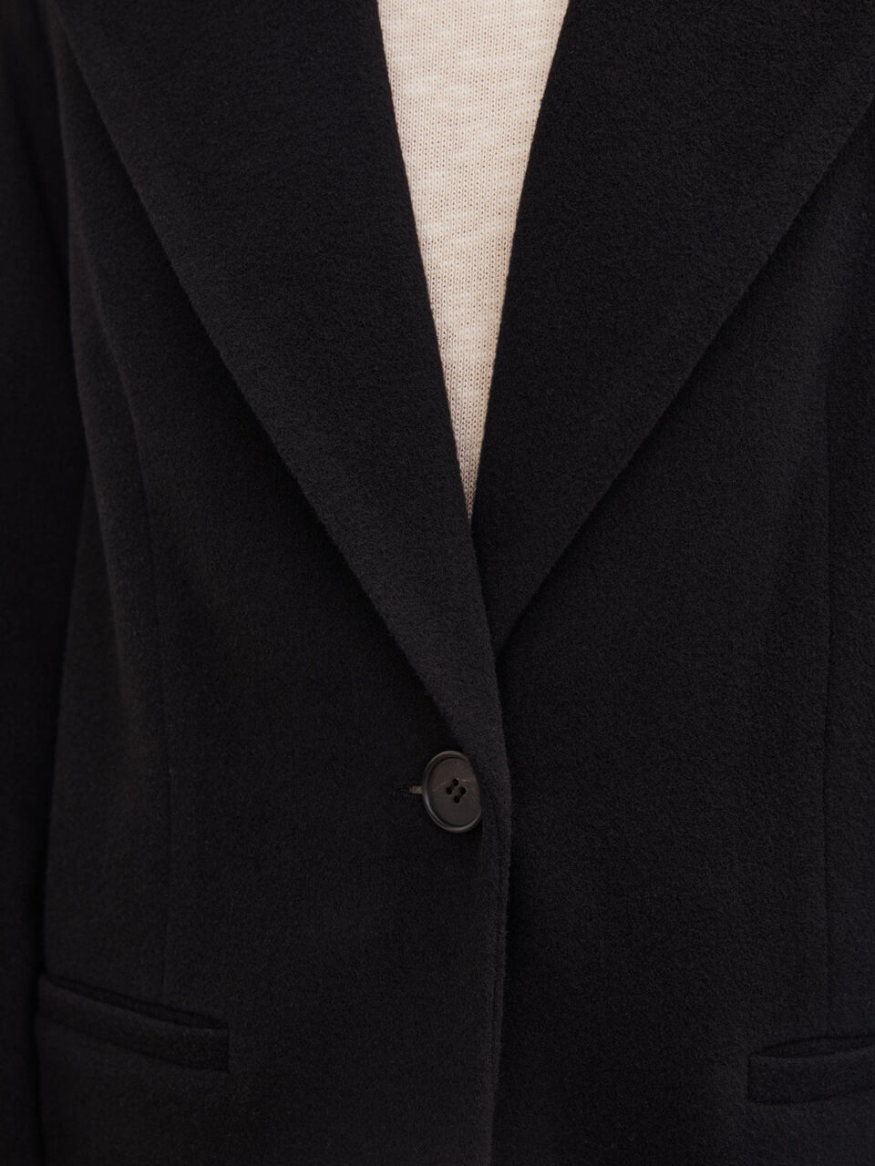 Manteau en laine recyclée Flowsnoke Manteau en laine recyclée Flowsnoke