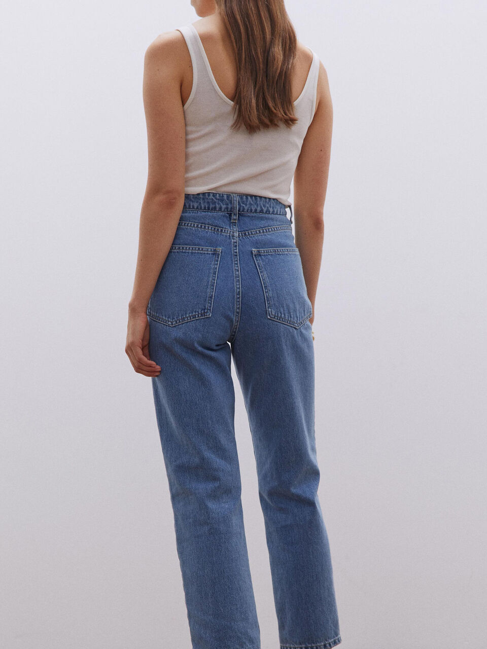 Caline ribbed-knit tank top Caline ribbed-knit tank top
