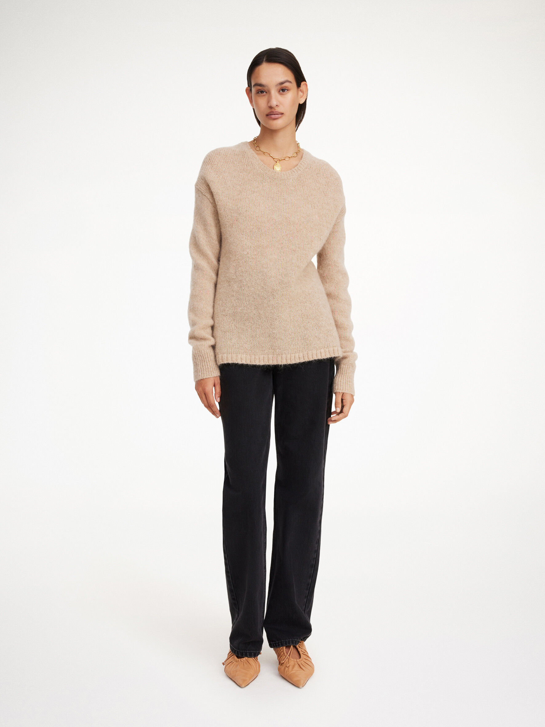 Mohair blend sweater store