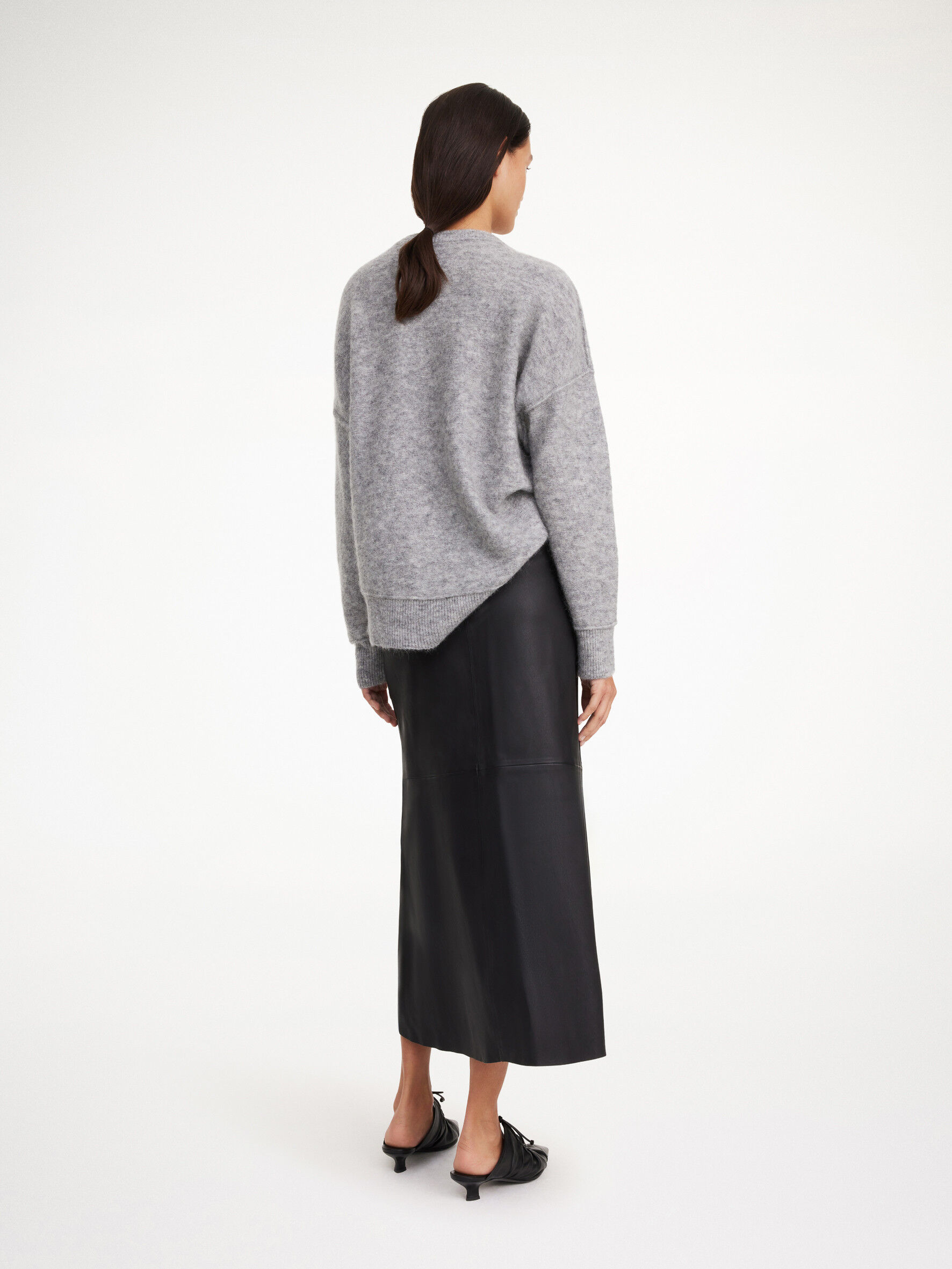 Cos leather skirt hot sale