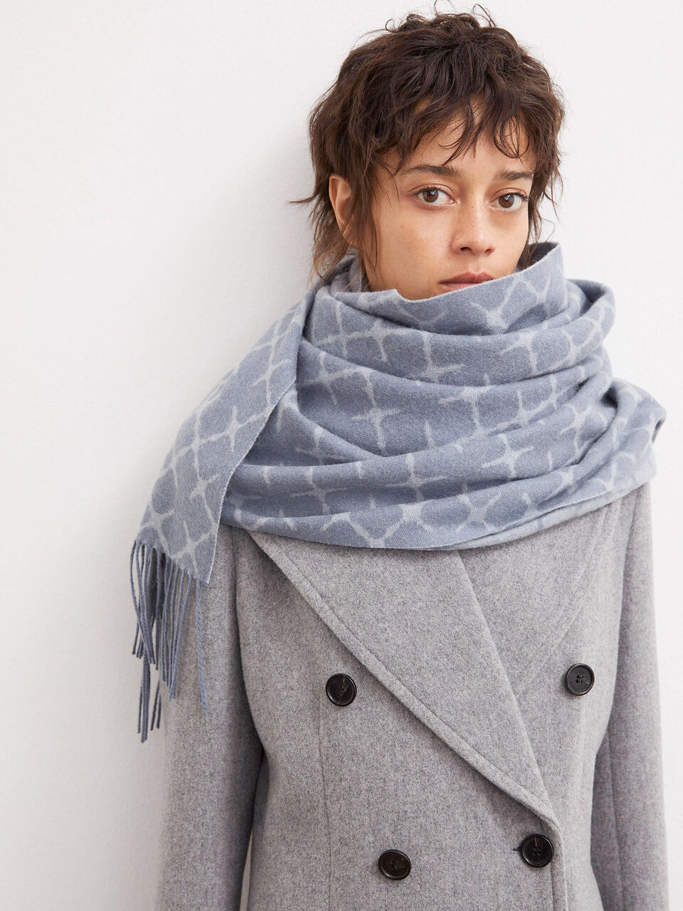 Ortega cashmere-blend scarf Ortega cashmere-blend scarf