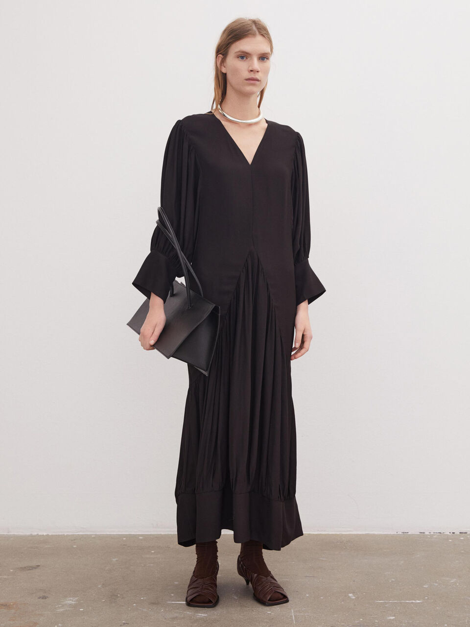 Cipari pleated maxi dress Cipari pleated maxi dress