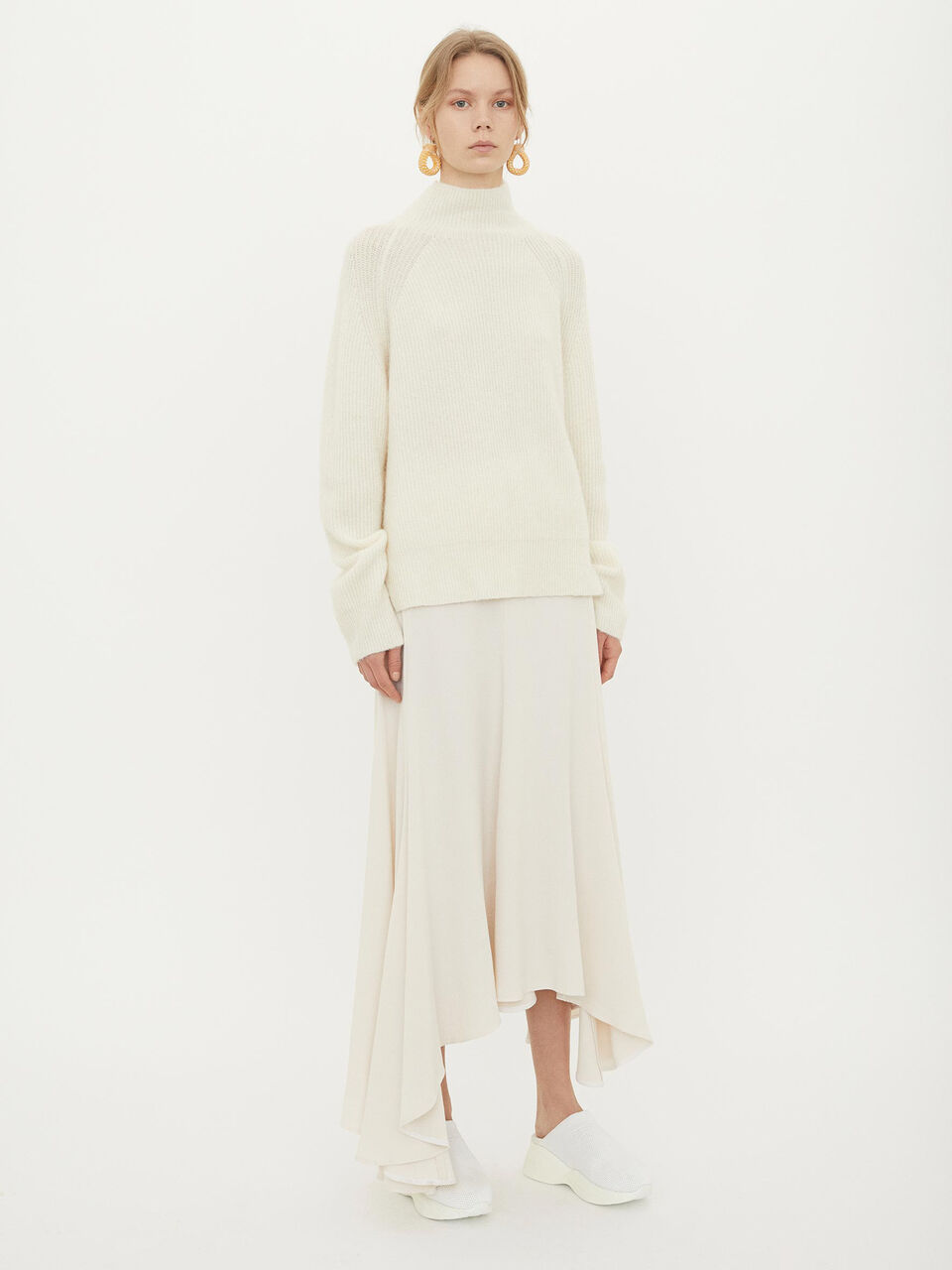 Ribstrikket sweater Ribstrikket sweater