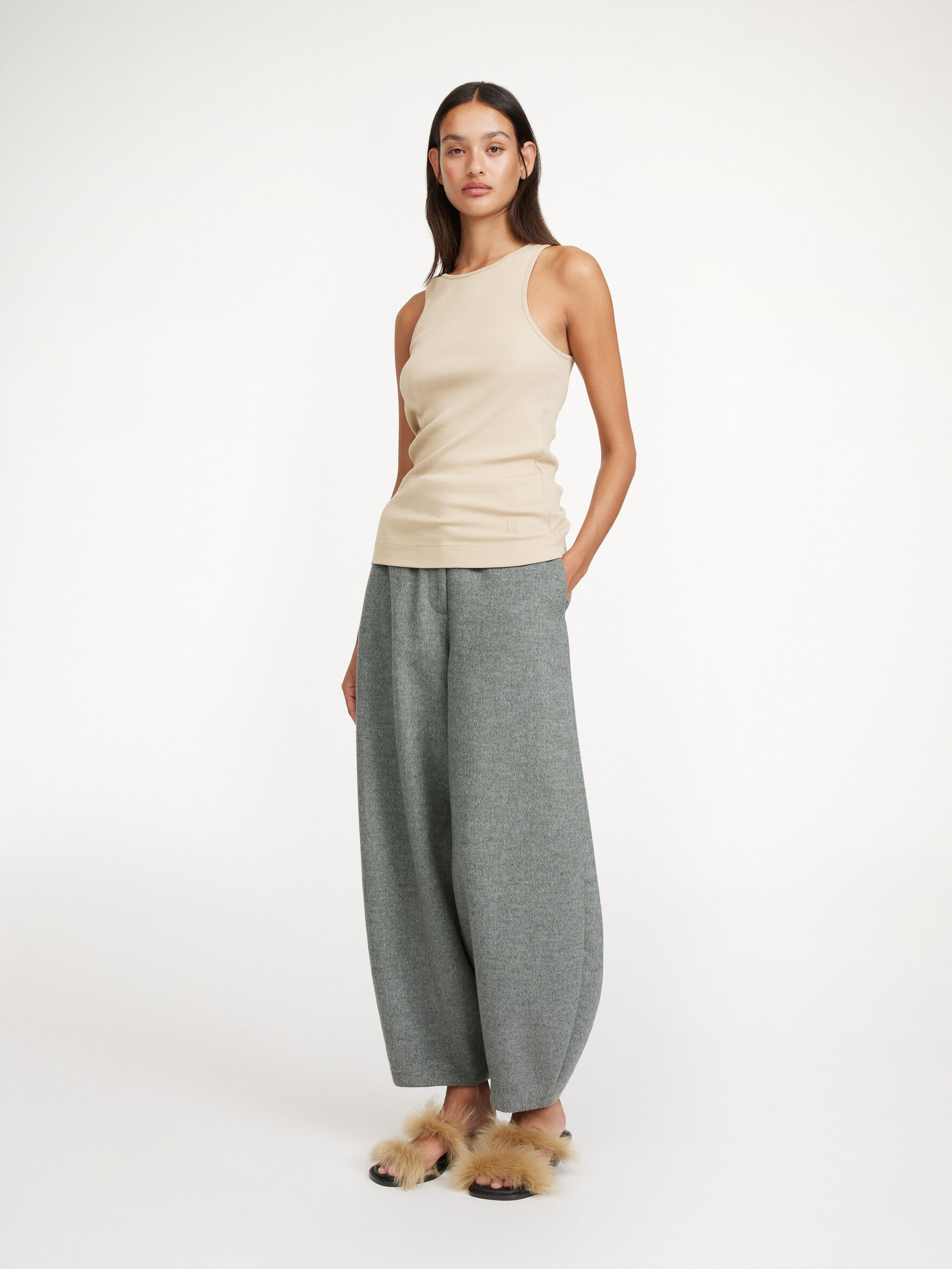 Carlien wool trousers Buy Clothing online