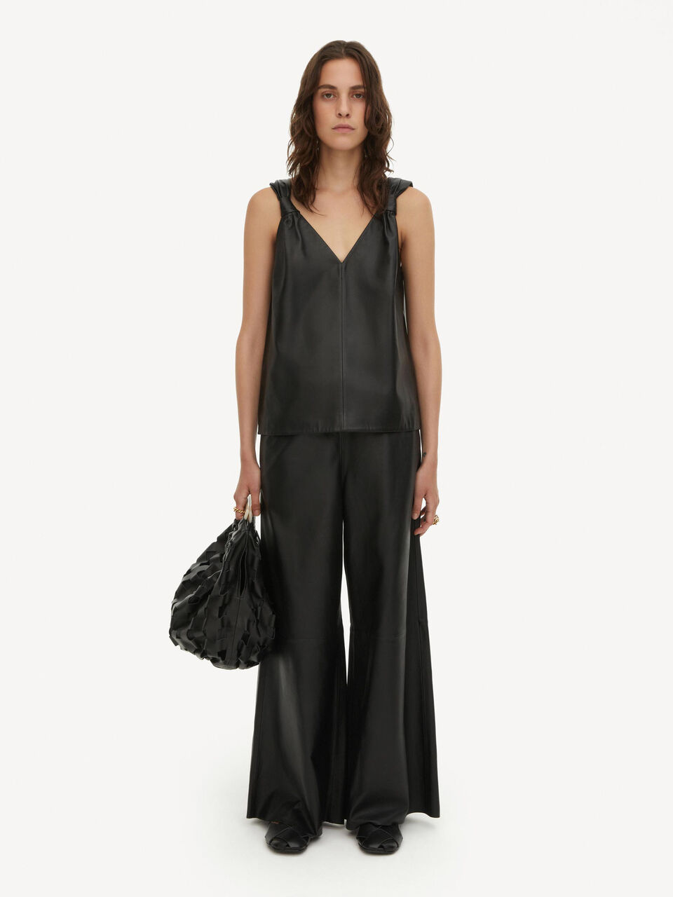 Arasima leather top Arasima leather top