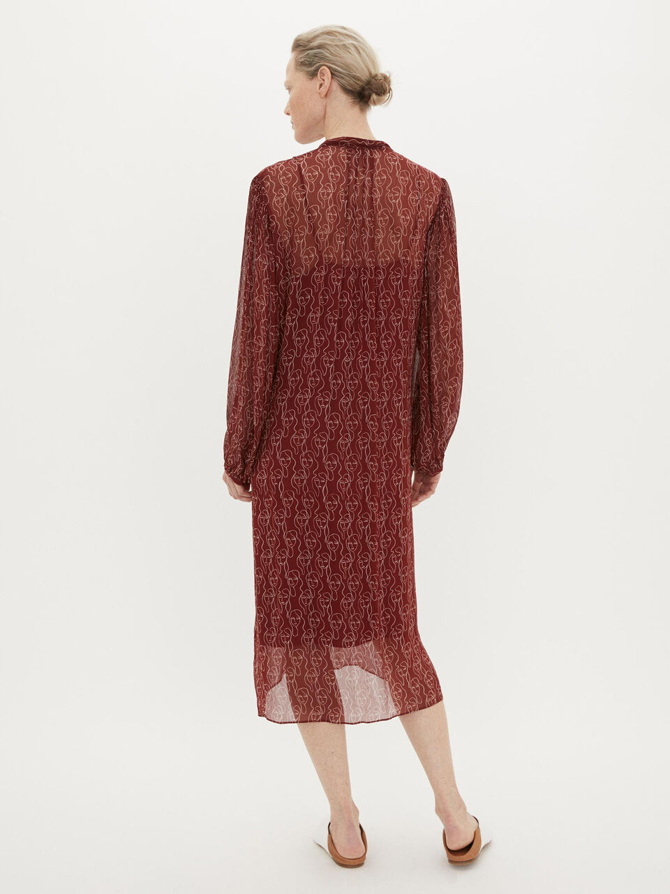 Georgette-Kleid Georgette-Kleid