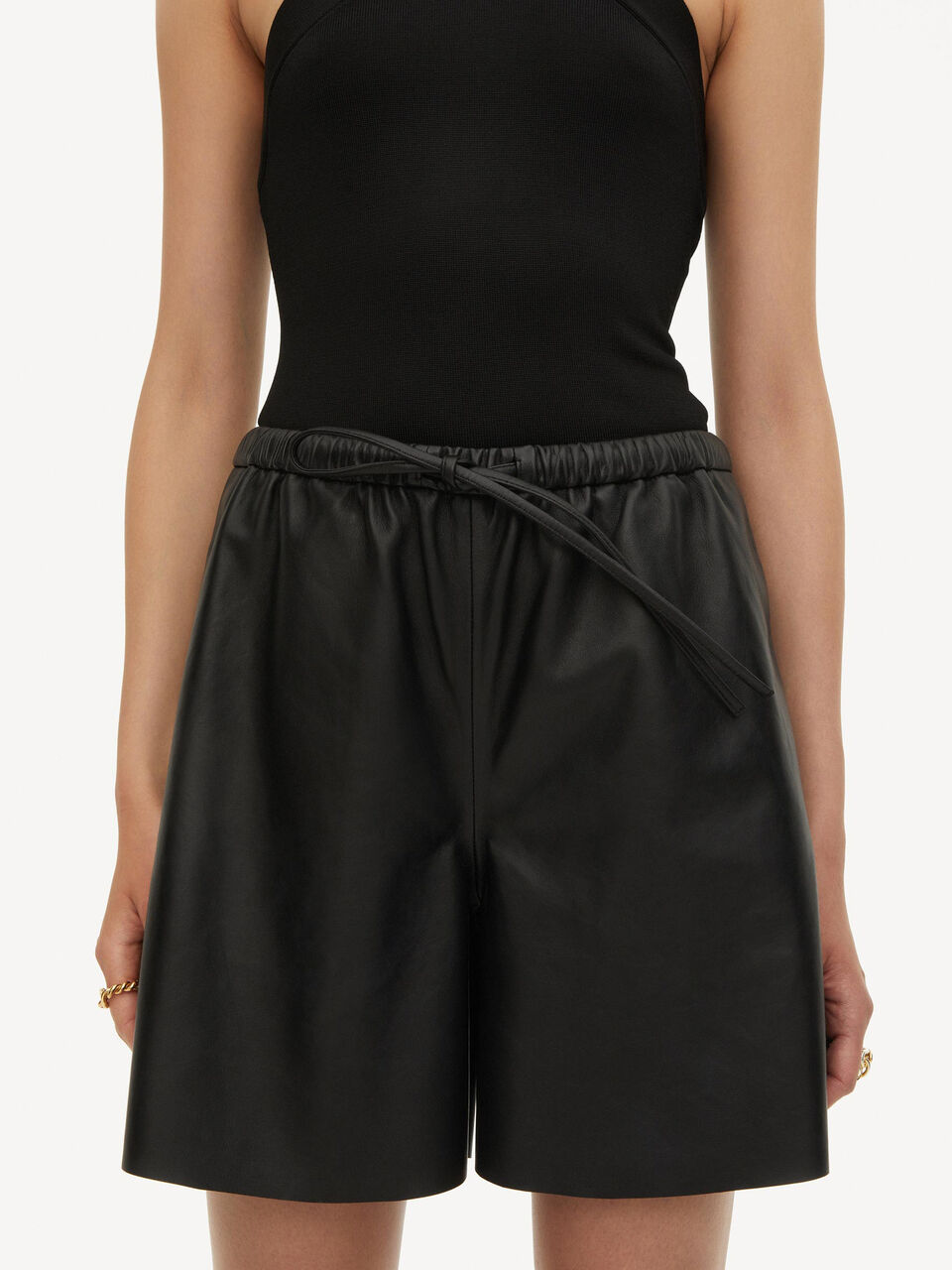 Ifeion leather shorts Ifeion leather shorts