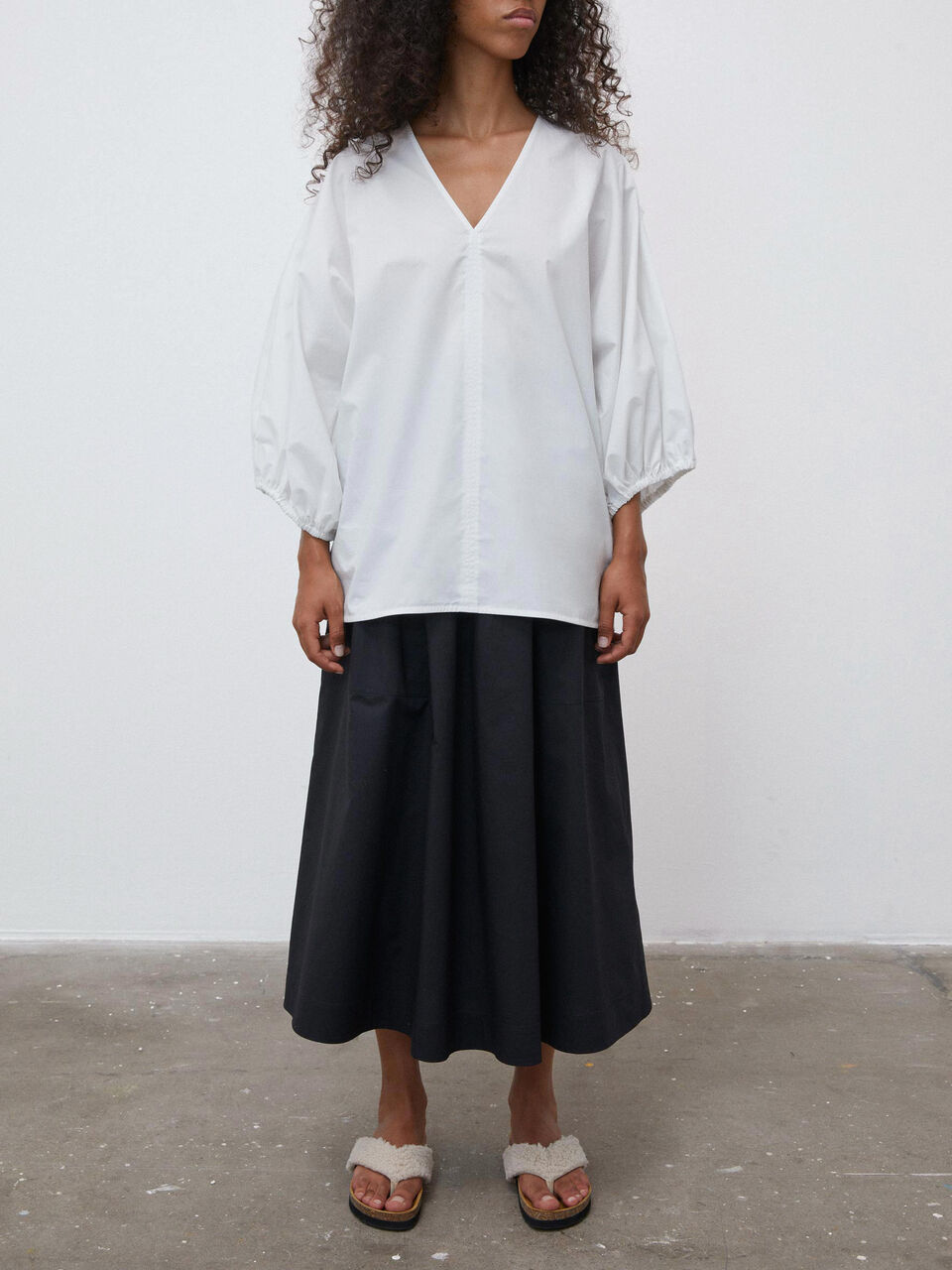Blouse en coton biologique Piamontes Blouse en coton biologique Piamontes
