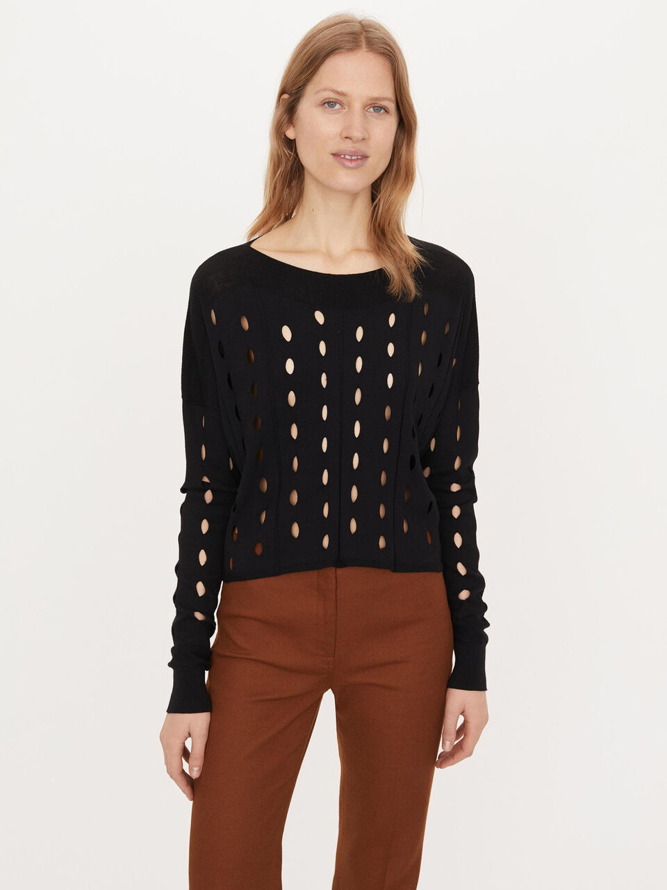 Pointelle sweater Pointelle sweater
