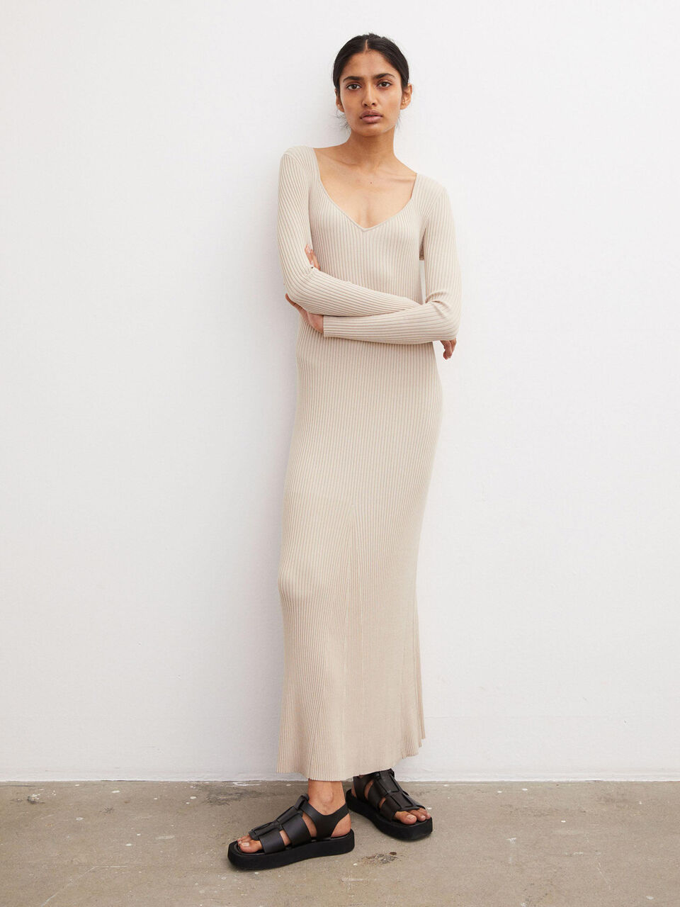 Frerea ribbed-knit dress Frerea ribbed-knit dress