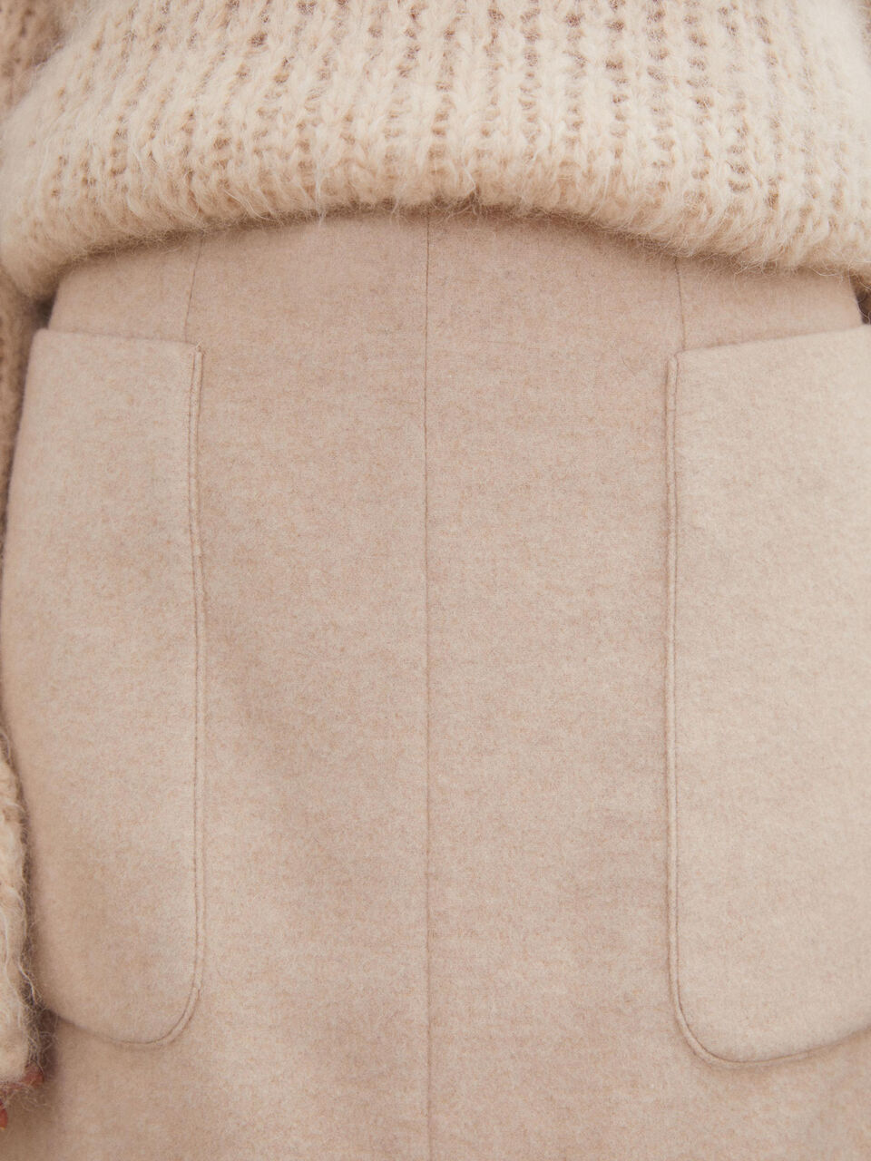 Vestling wool-blend skirt Vestling wool-blend skirt