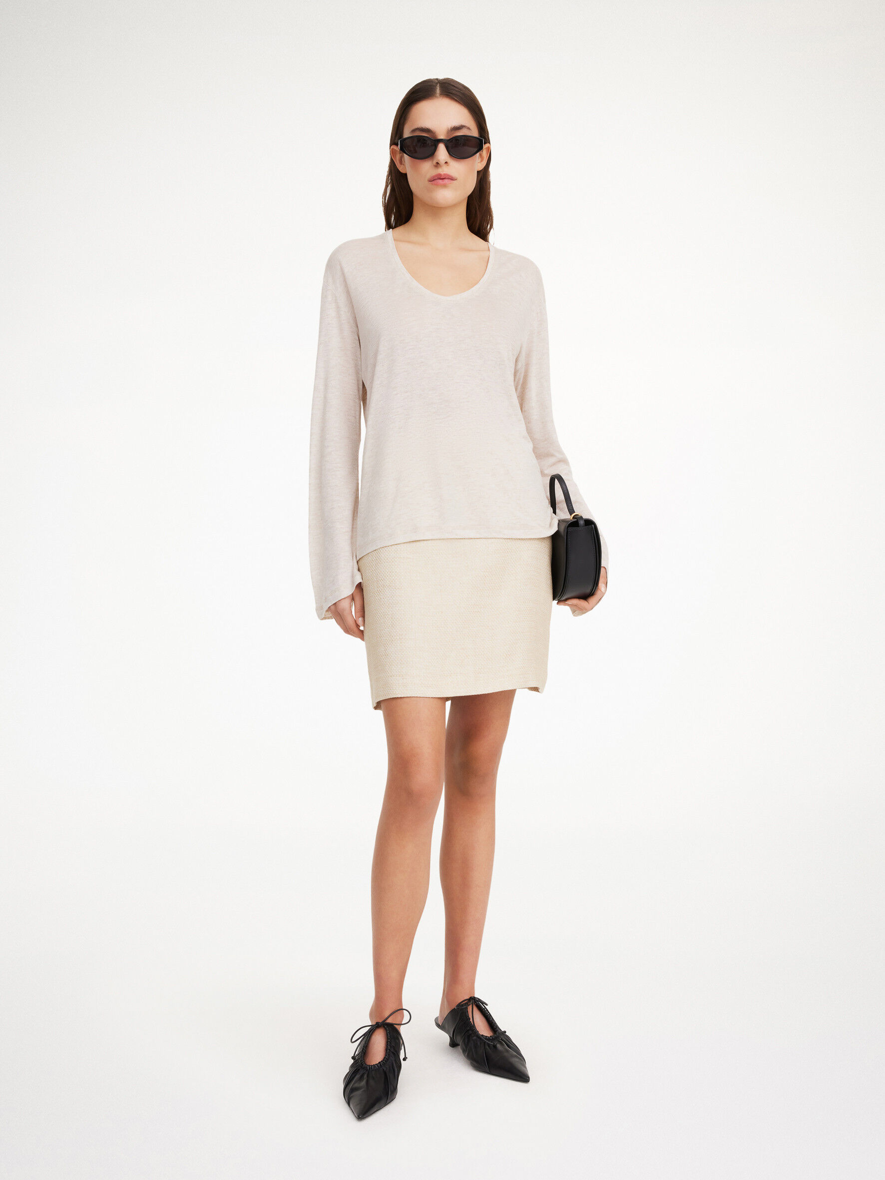 Jupe chambray cheap