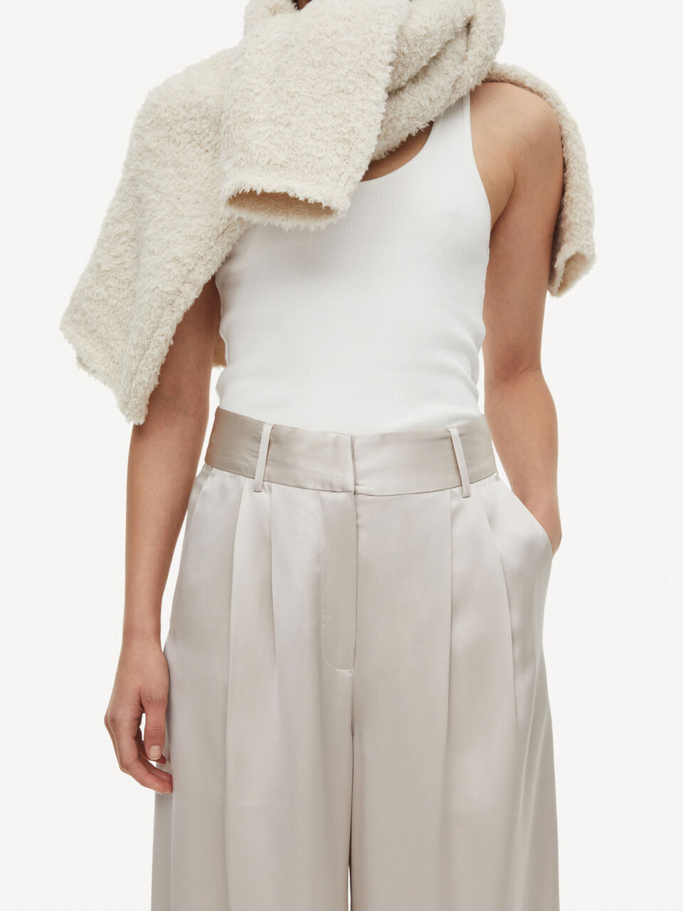 Piscali mid-waist trousers Piscali mid-waist trousers