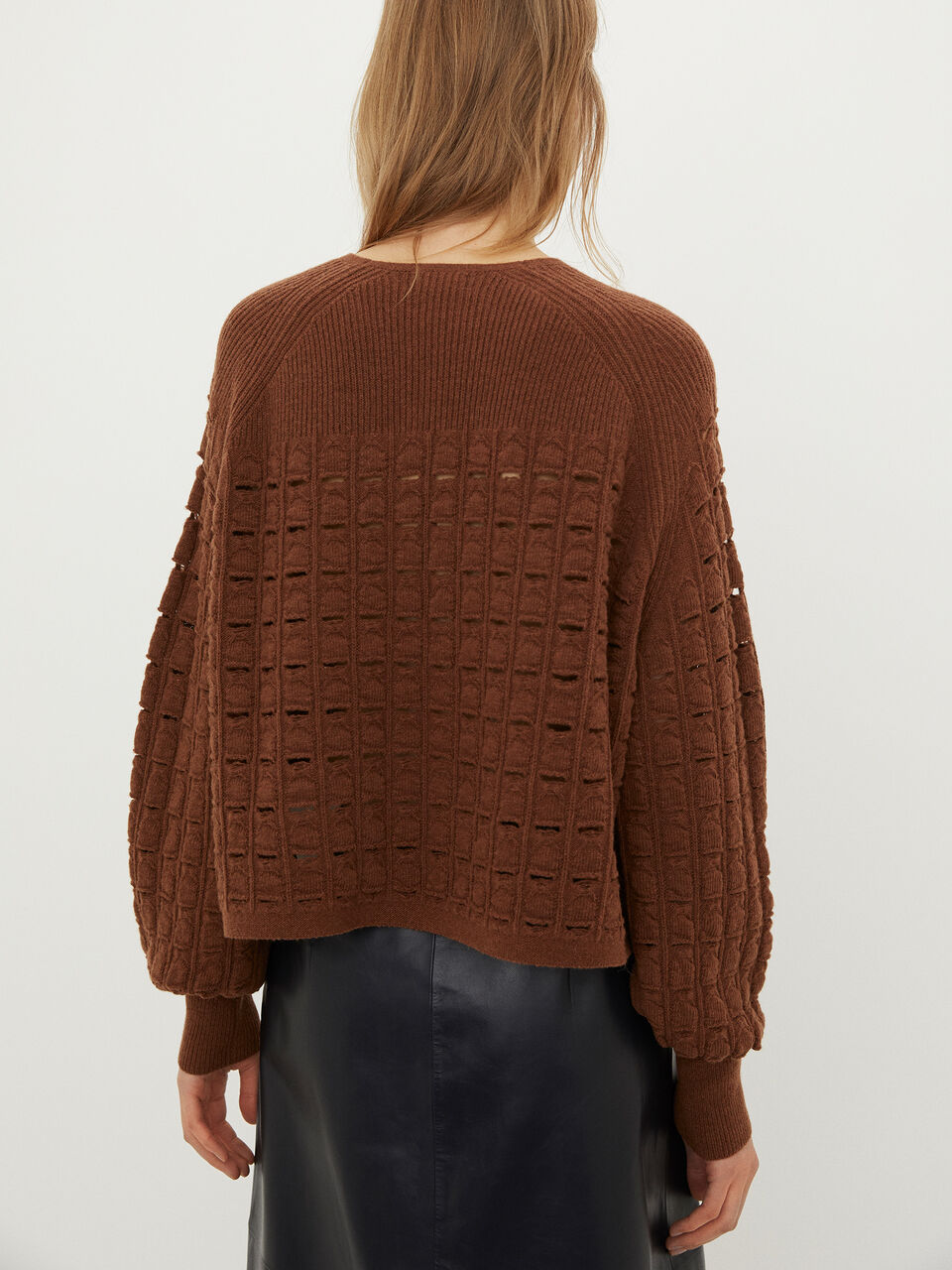 Hulstrikket sweater Hulstrikket sweater