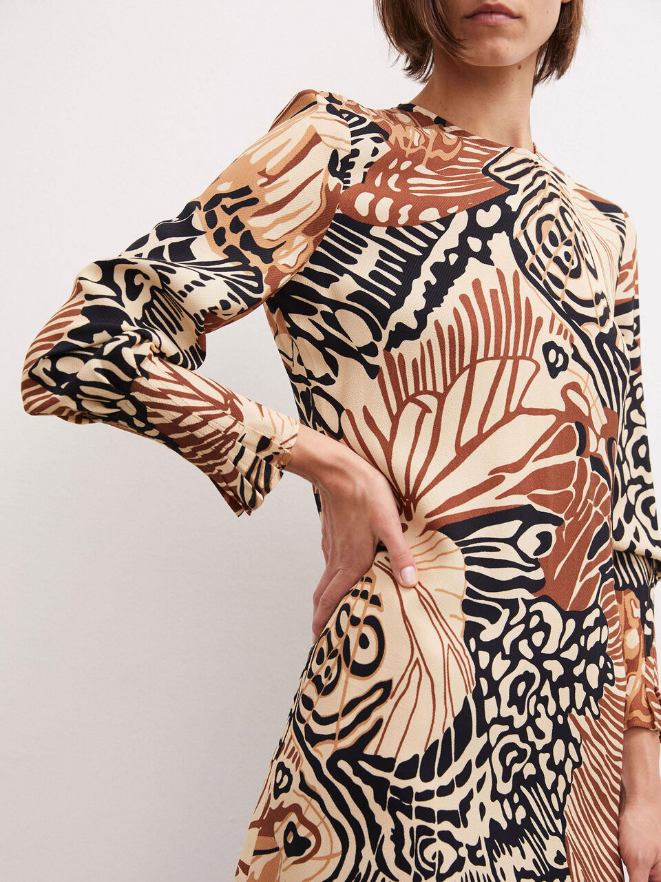 Sete Kleid mit Schmetterlingsprint Sete Kleid mit Schmetterlingsprint