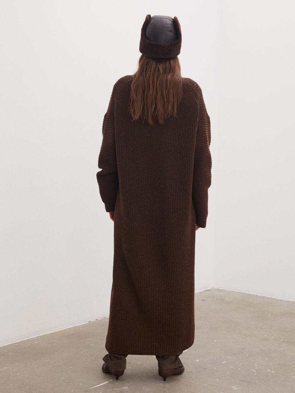 Favine wool rib dress Favine wool rib dress