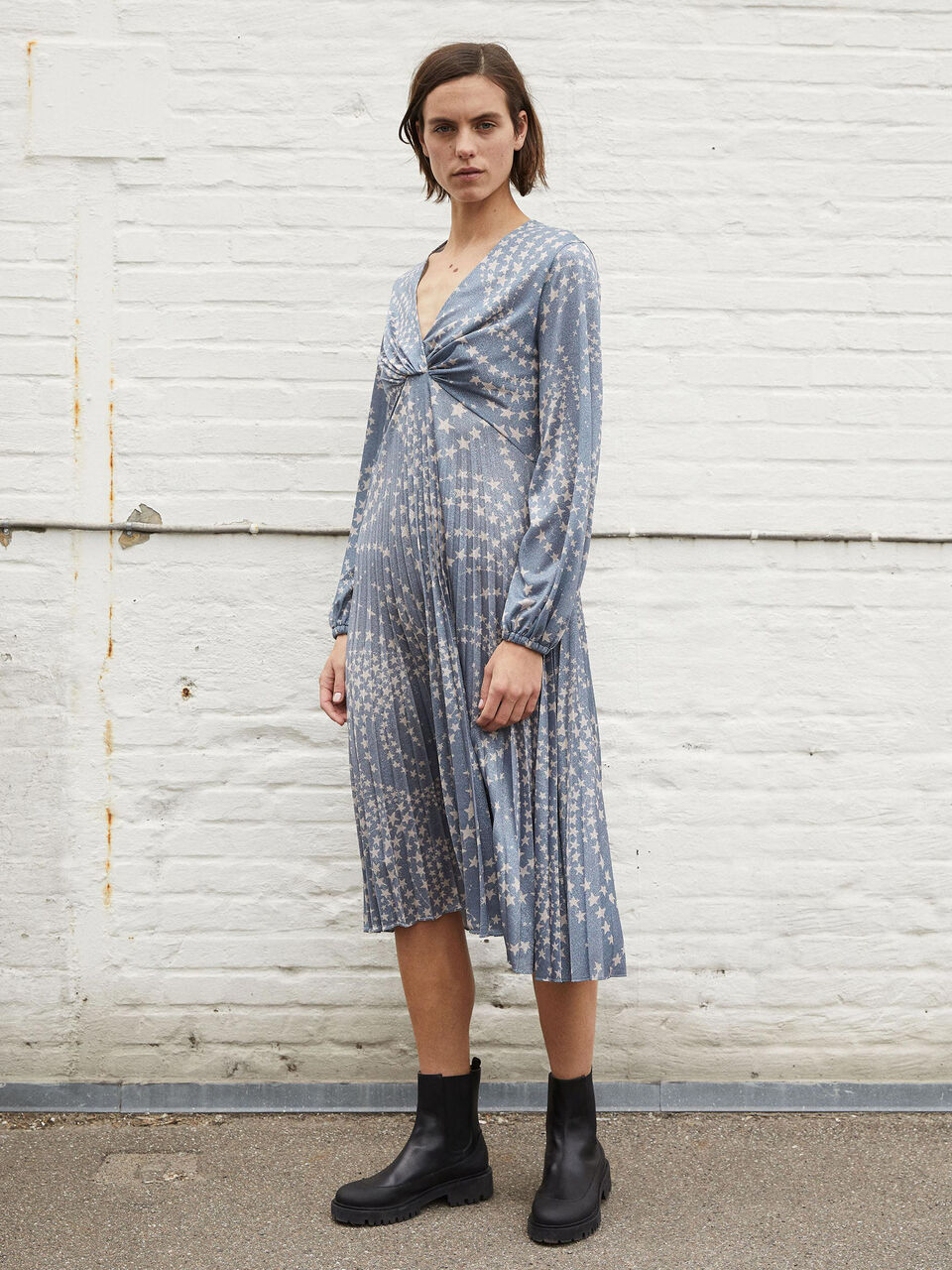 Berina pleated dress Berina pleated dress