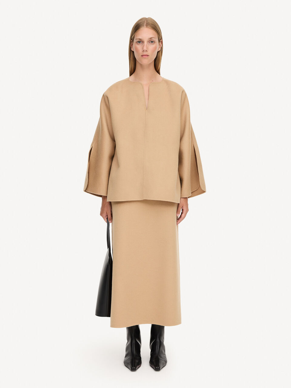 gøre ondt synd Serrated Calias bluse i uld - Køb Tøj online