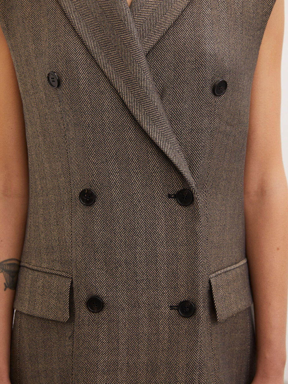 Gilet à chevrons Daisa Gilet à chevrons Daisa