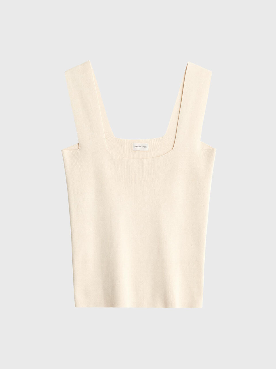 Hilah ribbed-knit top Hilah ribbed-knit top