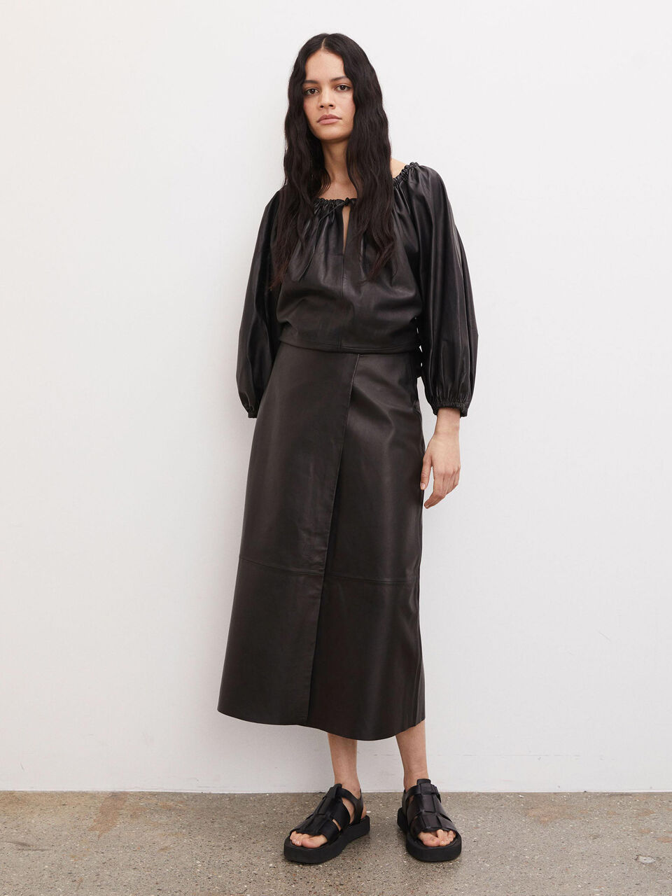 Oncella leather skirt Oncella leather skirt