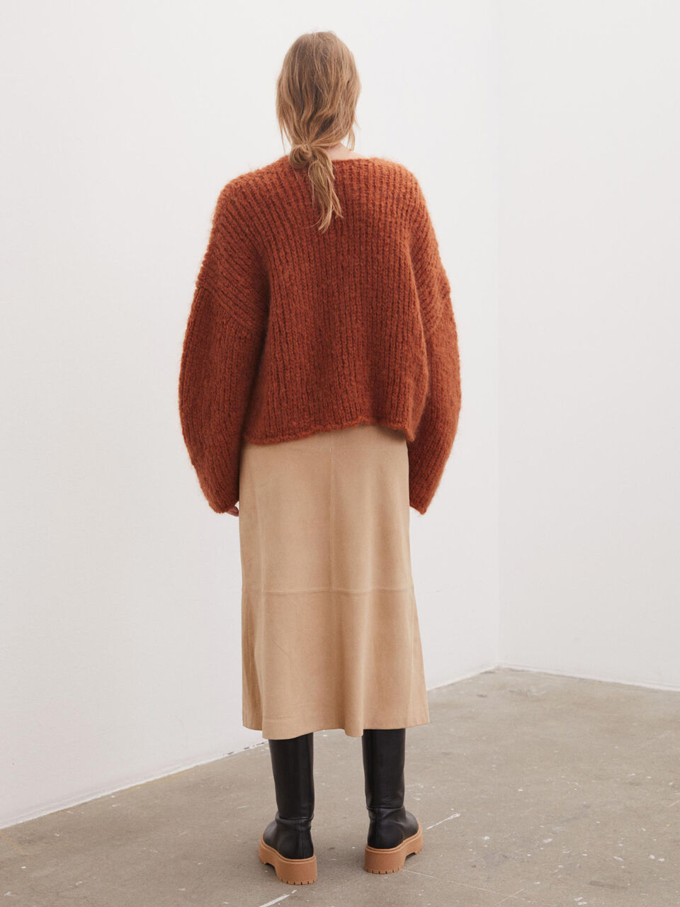 Pull en mohair mélangé Vibeca Pull en mohair mélangé Vibeca