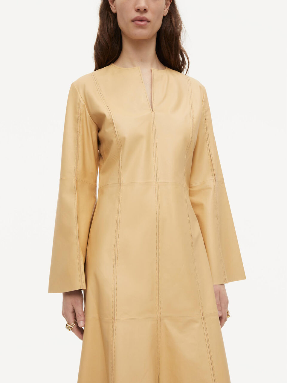 Karmillos leather maxi dress Karmillos leather maxi dress