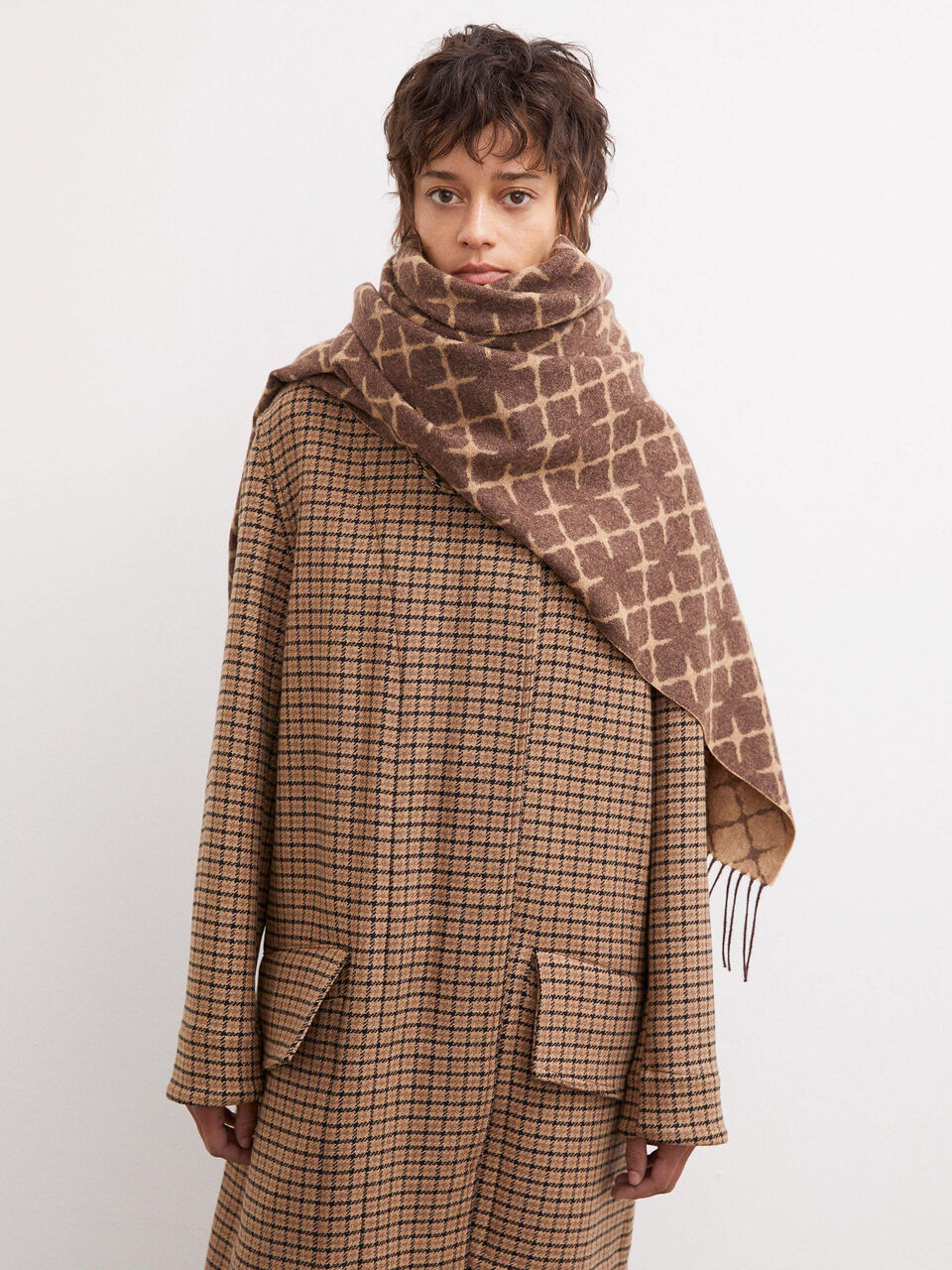 Ortega cashmere-blend scarf Ortega cashmere-blend scarf