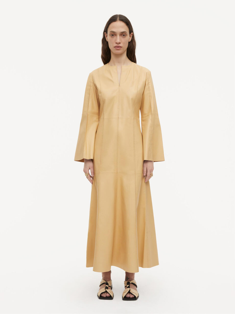 Karmillos leather maxi dress Karmillos leather maxi dress
